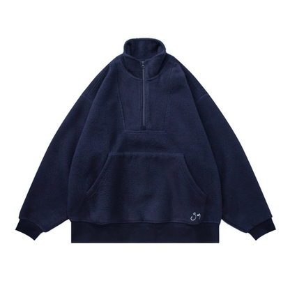 ボアフリース　ハーフジップ　ジャケット　N951