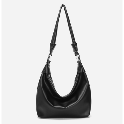 PUレザー　メタルストラップ　ショルダーバッグ　N1200