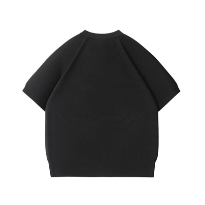 リヨセルリネン　ヘンリーネック　半袖Tシャツ　N1561
