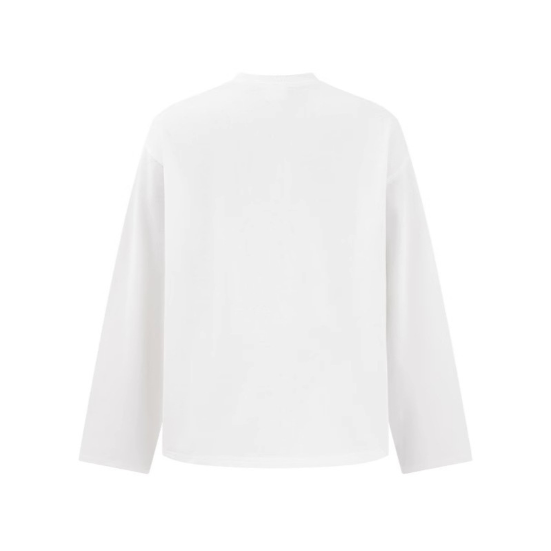 ダックプリント　長袖Tシャツ　N700