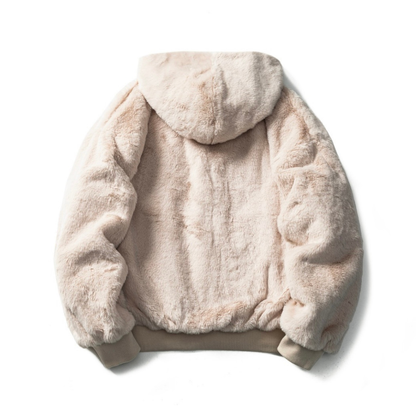 リバーシブル　ファーフリース　ジャケット　N979