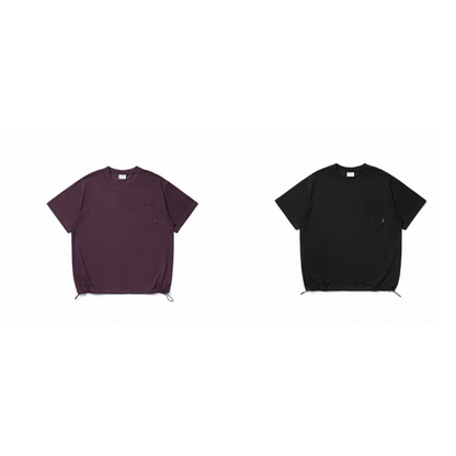 コットンポリ　ドロストヘム　　Tシャツ　N1573