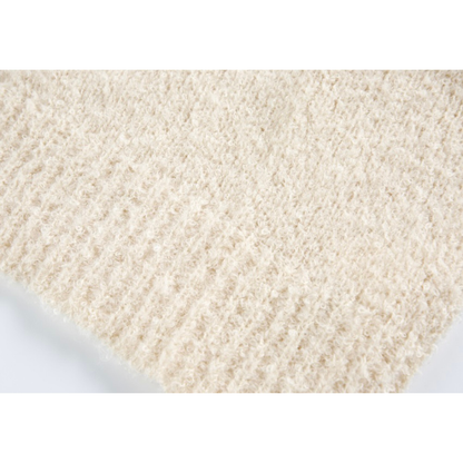 ブークレ　ハーフジップ　ニット　N931