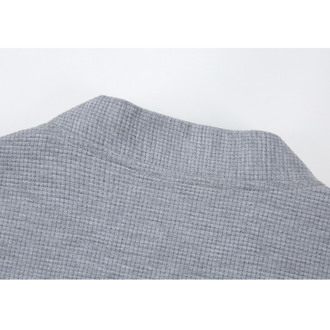 ワッフル裏毛　カーディガン　N1283