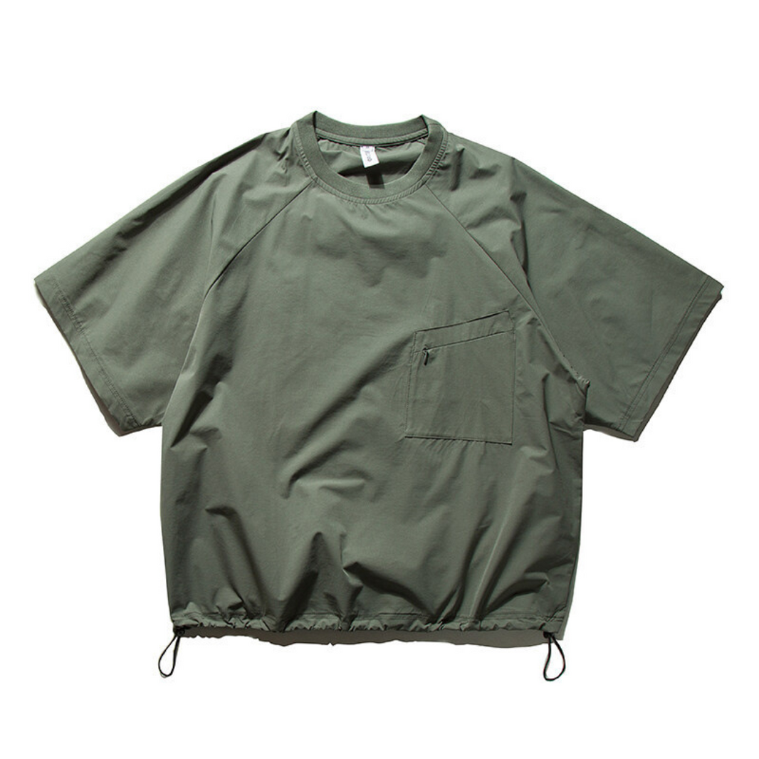 クイックドライ ポリエステル 半袖Tシャツ N229 グリーン