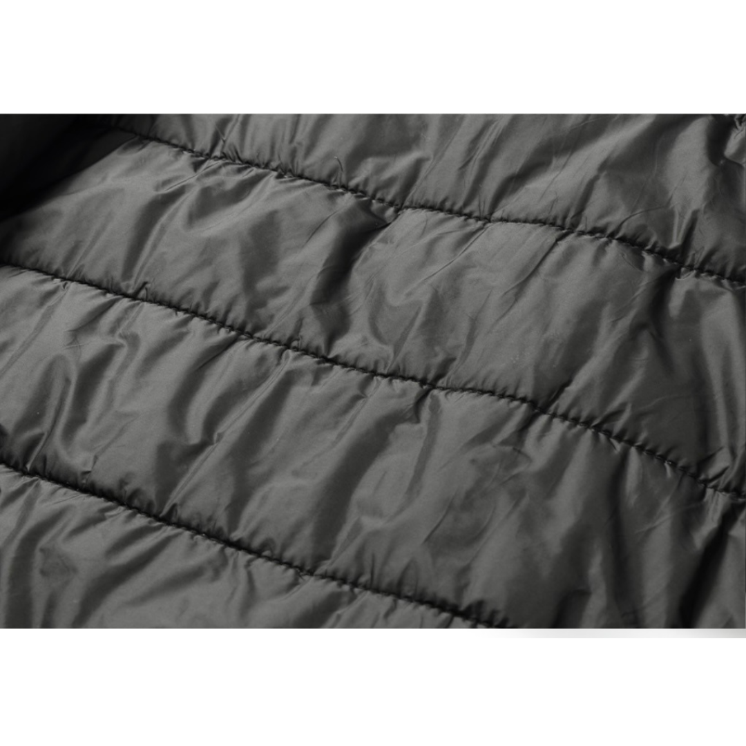 コットンナイロン　パテッド　フードジャケット　N927