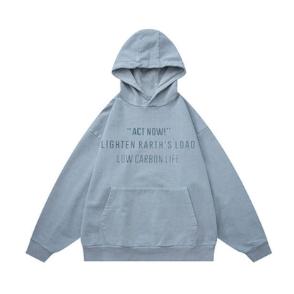 【ACT NOW!】フェード　スウェットパーカー　N996