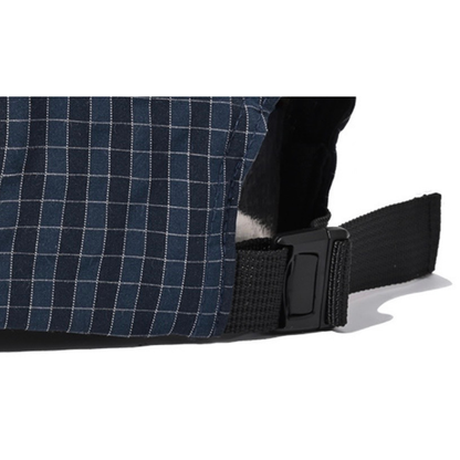 ナイロン　レトロチェック　キャップ　N1312