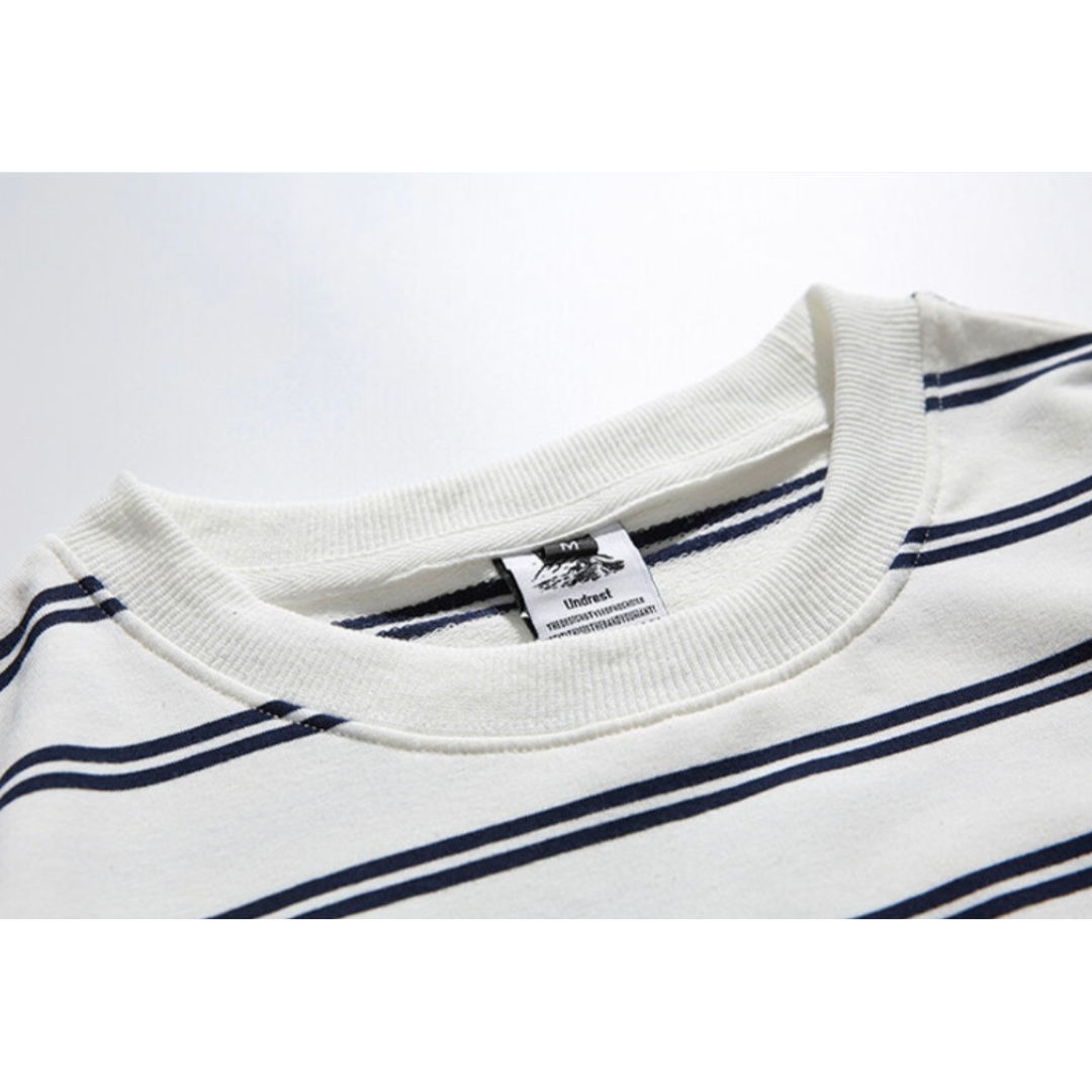 ユーティリティポケット　ボーダー長袖Ｔシャツ　N629