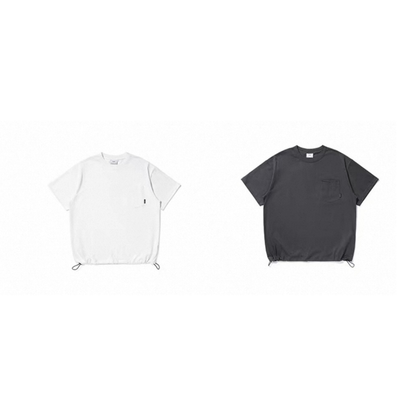 コットンポリ　ドロストヘム　　Tシャツ　N1573