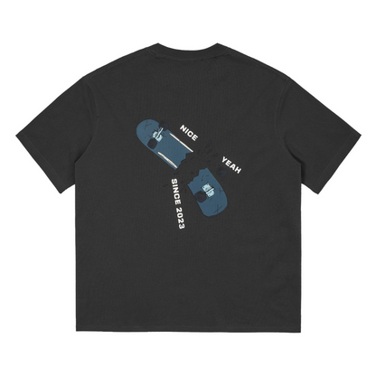 【NICE YEAH】高機能ソロナブレンド　プリントTシャツ　N279