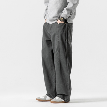 ステッチタック　チノ　ワイドパンツ　N1240