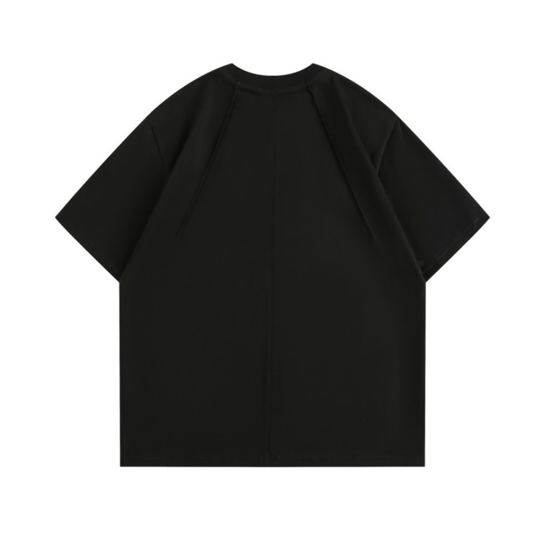 タックディテール　ワイド　半袖Tシャツ　N1383