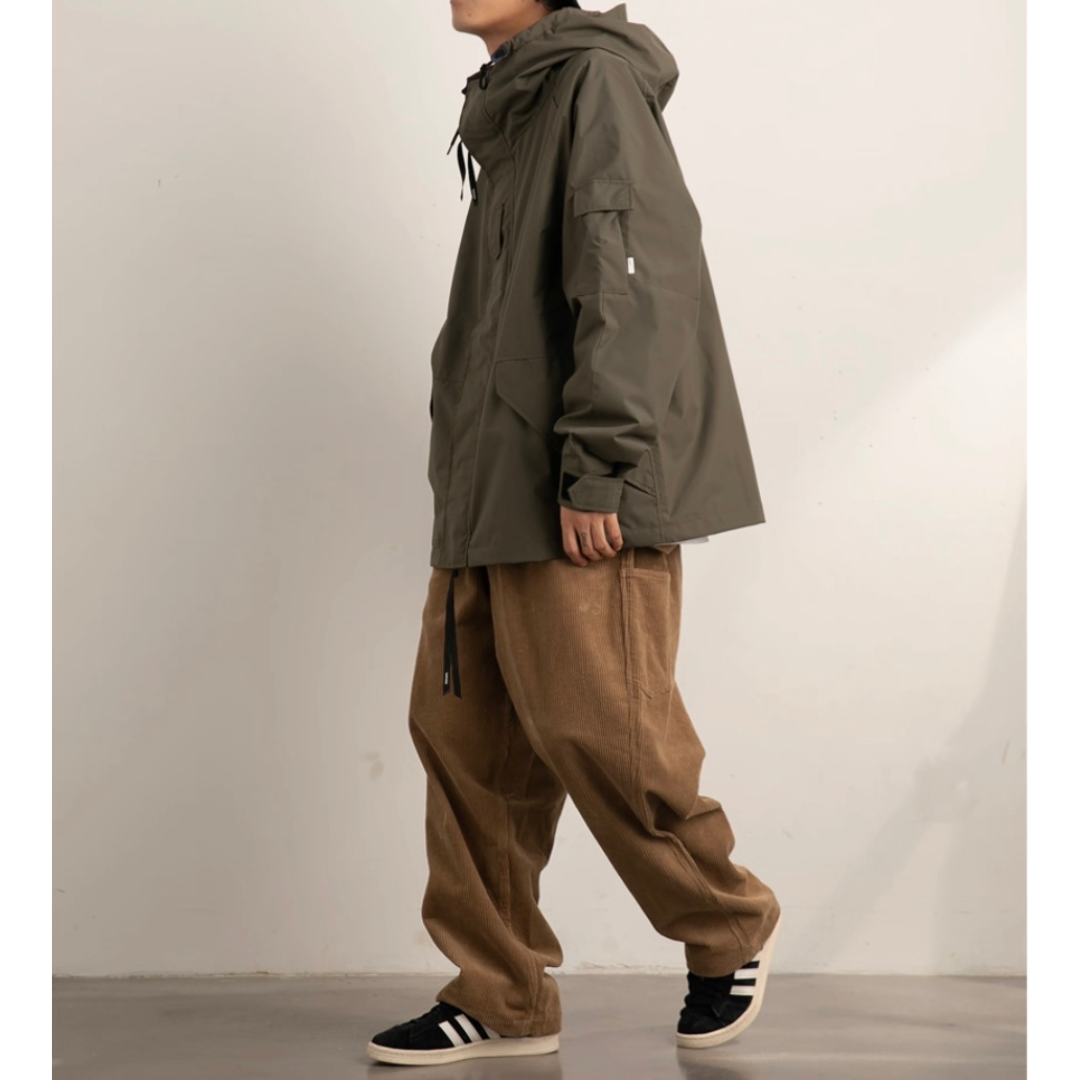 ユーティリティ　ミリタリー　フードジャケット　N929