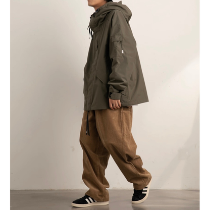 ユーティリティ　ミリタリー　フードジャケット　N929