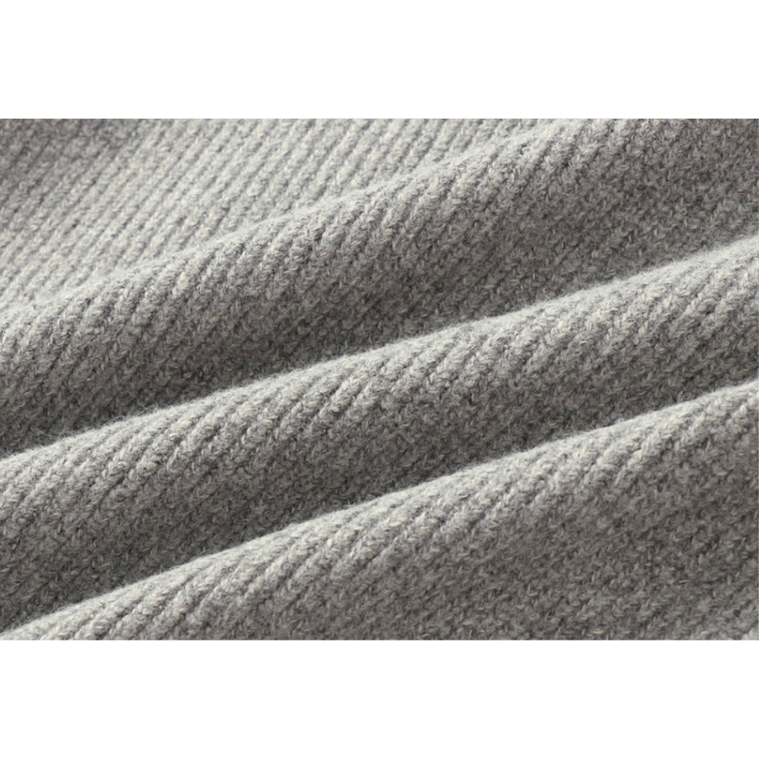 ストレッチニット　ハーフボタン　パーカー　N932