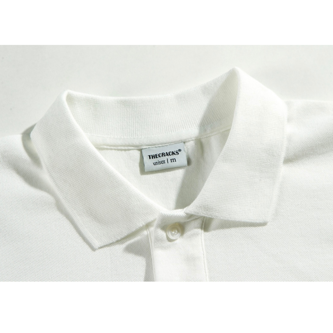 Cotton polyester wide polo shirt N400