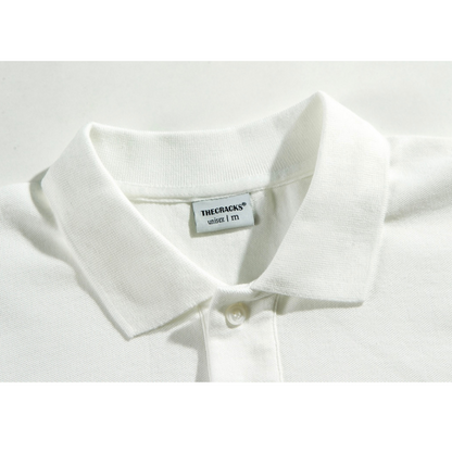 Cotton polyester wide polo shirt N400