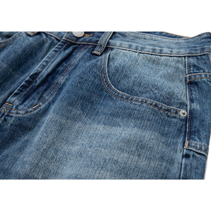 ダメージデニム　ワイド　パンツ　N990