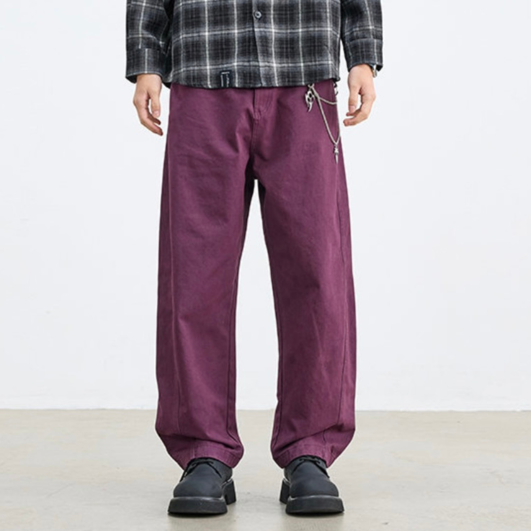 カラーデニム　５ポケットパンツ　N1080