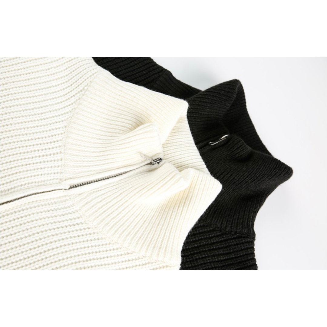 ドライバーズニット ジップアップ カーディガン　N930