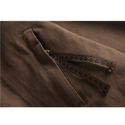 フェイクレイヤード　キモノ　スタンドカラージャケット　N1102