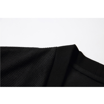 ストレッチポリエステル　ジップカーディガン　N1091