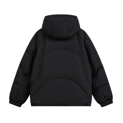 ダウン　ハイネックフード　ジャケット　N954