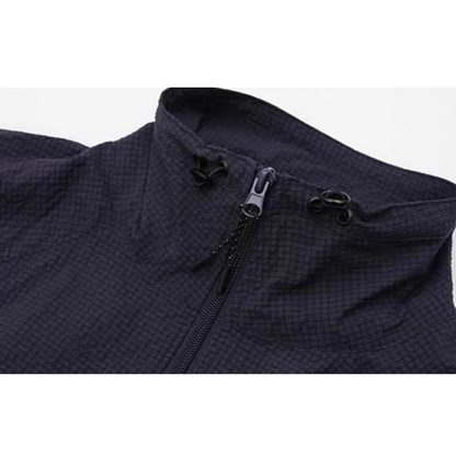 ミニリップ　ハーフジップ　ジャケット　N150