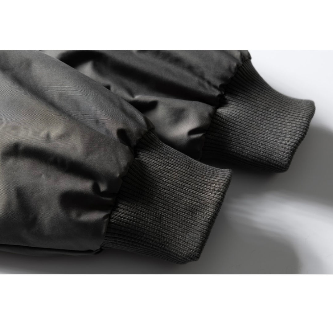 ホワイトダックダウン　ファー付きフードジャケット　N885