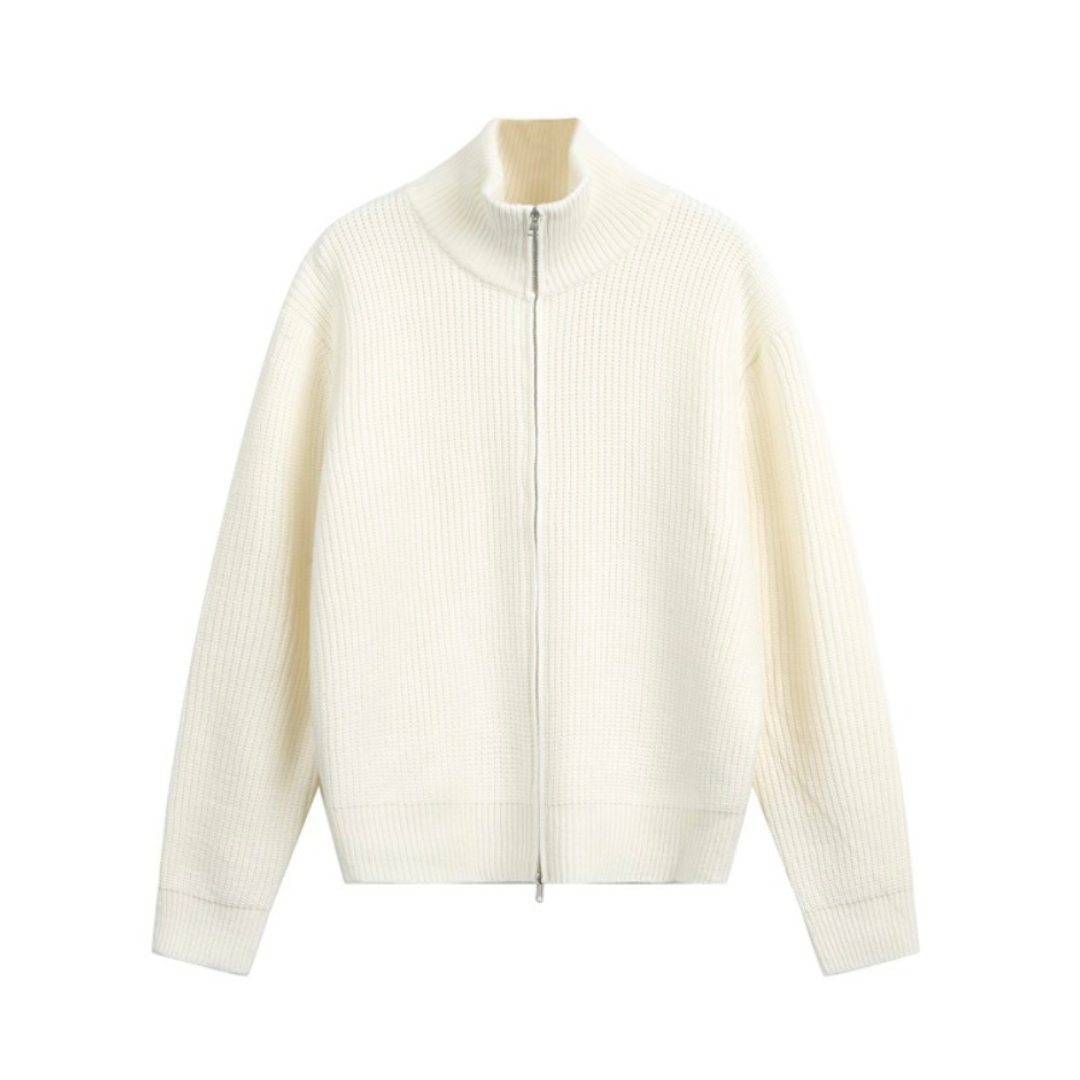ドライバーズニット ジップアップ カーディガン　N930