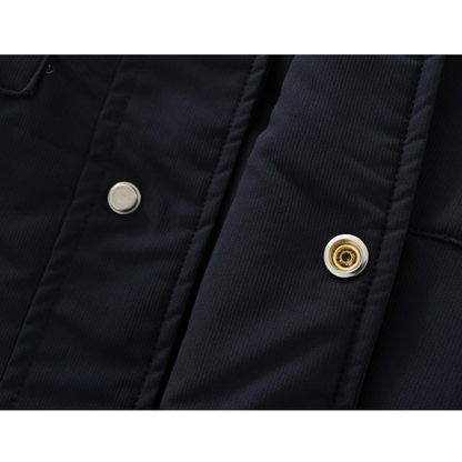 スナップボタン　スタンドカラージャケット　N889