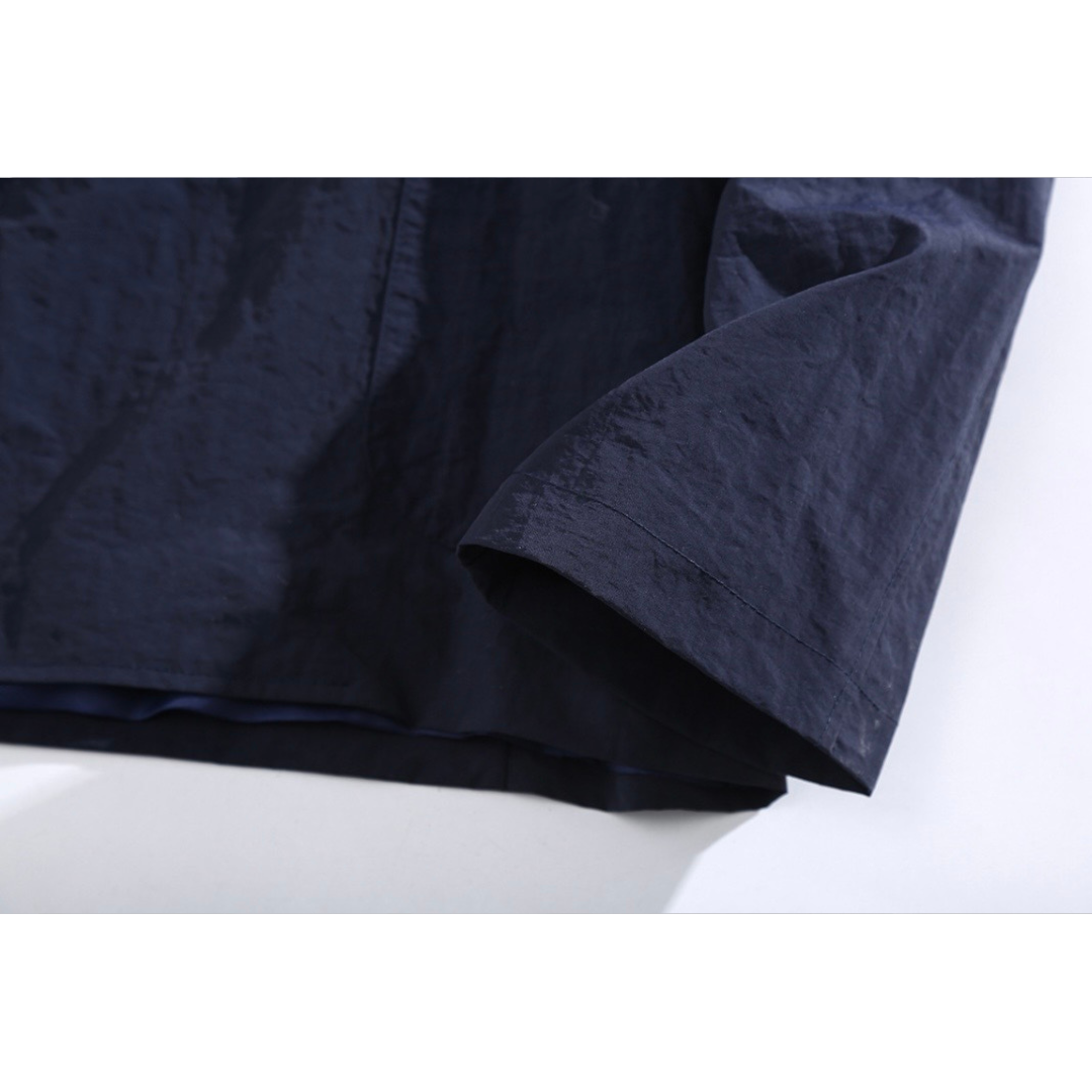 ストレッチポリ　アウトポケット　フードジャケット　N1269