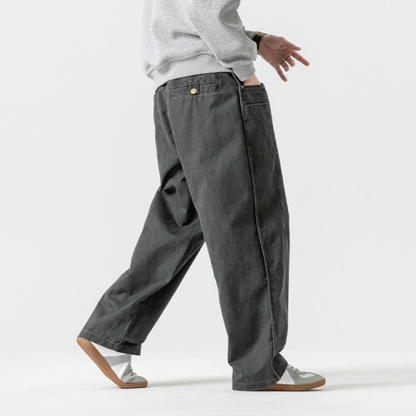 ステッチタック　チノ　ワイドパンツ　N1240