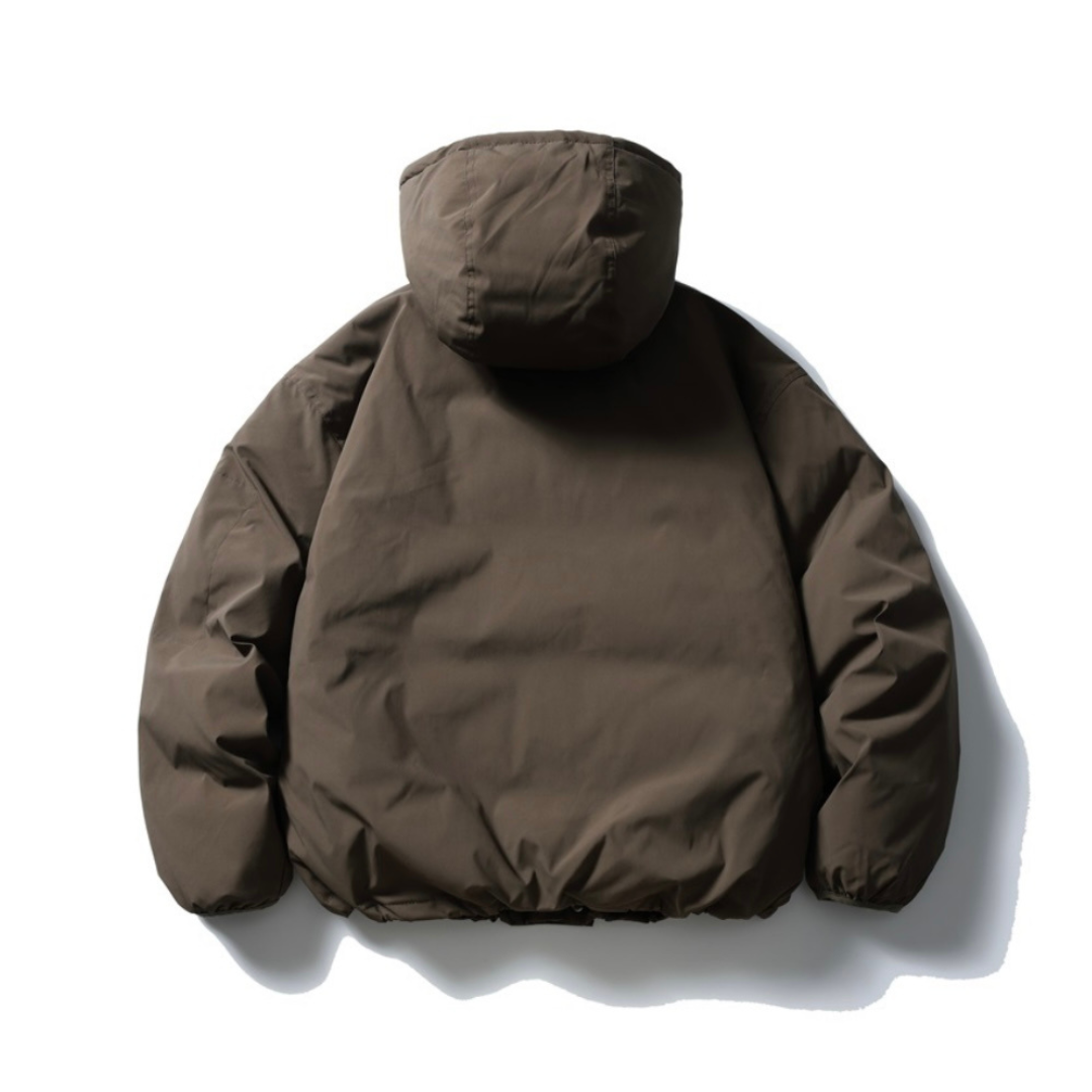 ホワイトダウン　スタンドフード　ジャケット　N948