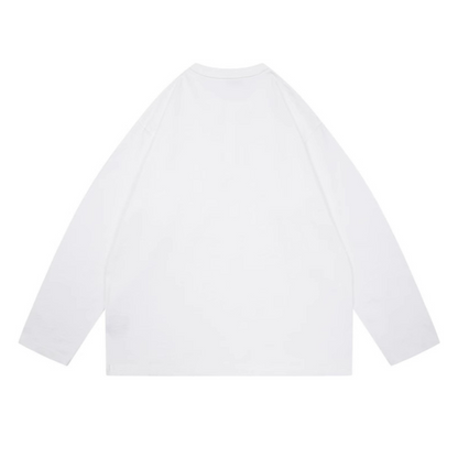 ヘンリーネック　ロングスリーブ　Tシャツ　N102