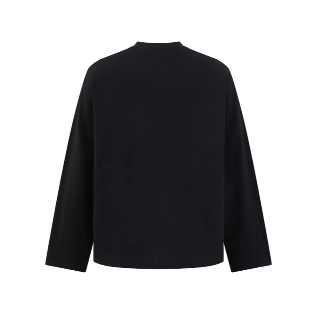 ダックプリント　長袖Tシャツ　N700