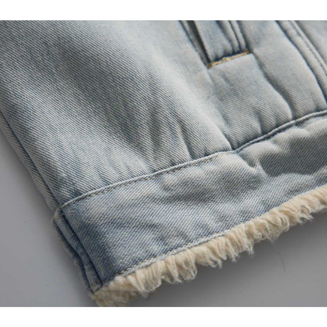 ボアライナー　ブルーデニムジャケット　N832