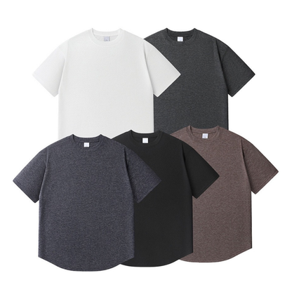 ポリエステルレーヨン　ラウンドヘム　Tシャツ　N1562