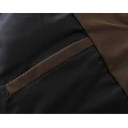 スナップボタン　スタンドカラージャケット　N889