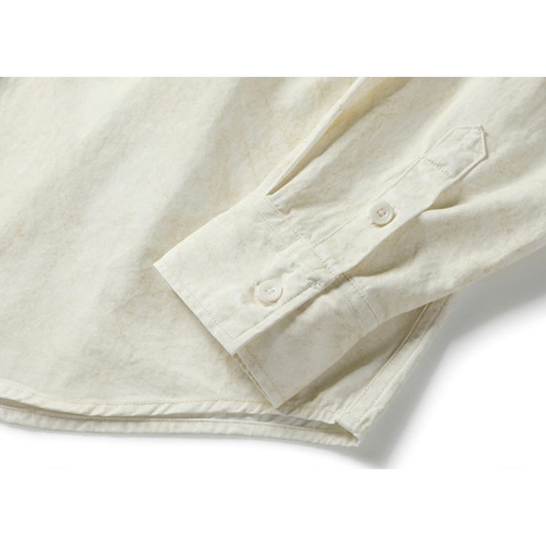 パッチワーク　フード　シャツジャケット　N1262