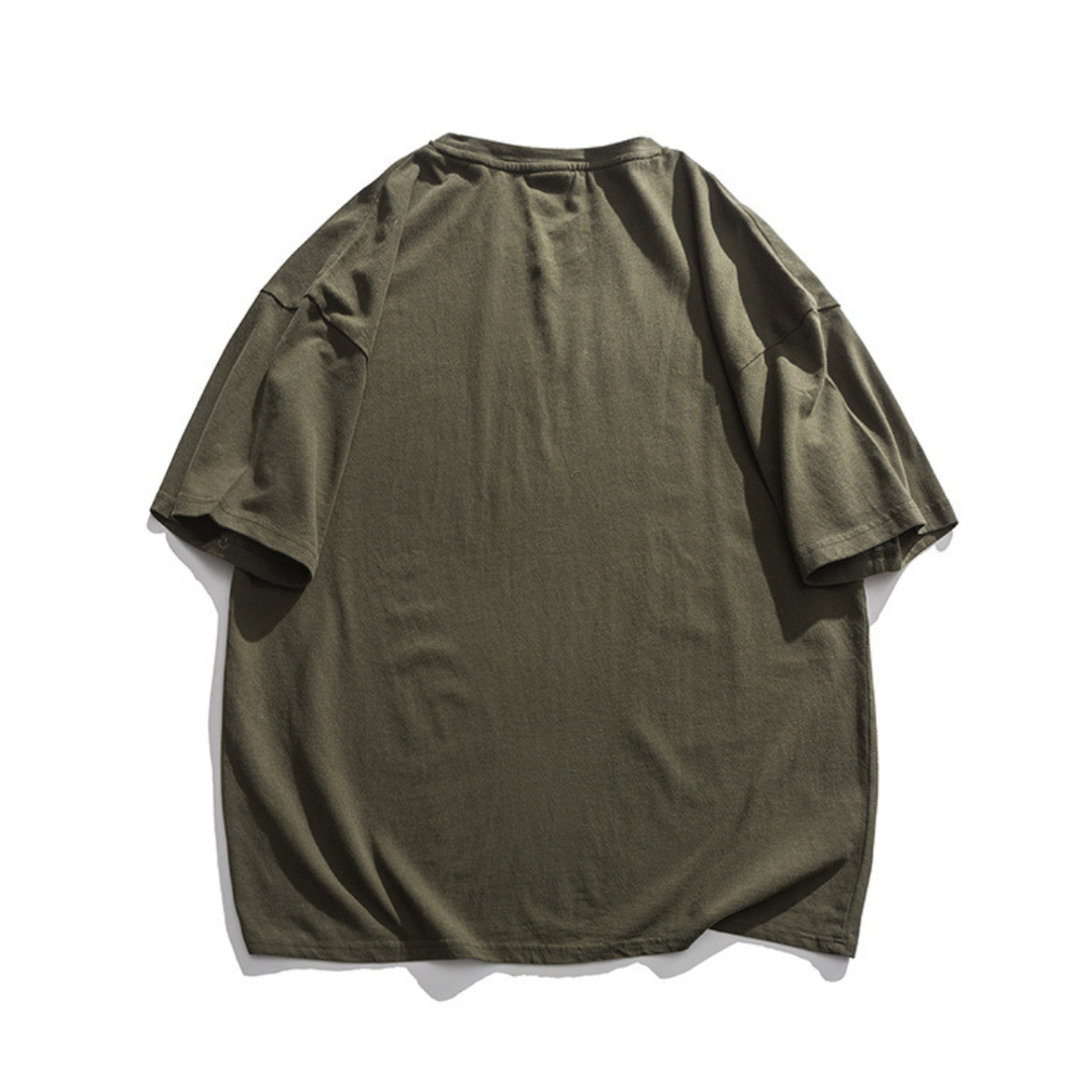 【Planetmusic】オーバーダイ　プリントTシャツ　N1541