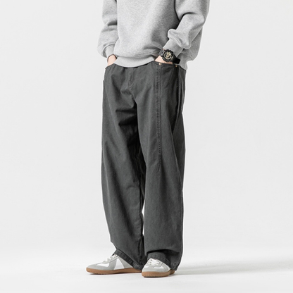 ステッチタック　チノ　ワイドパンツ　N1240