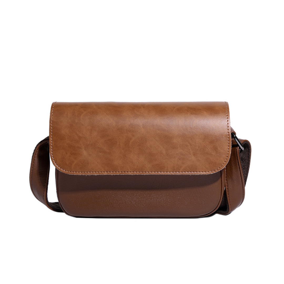 PUレザー　フラップ　ミニショルダーバッグ　N1202