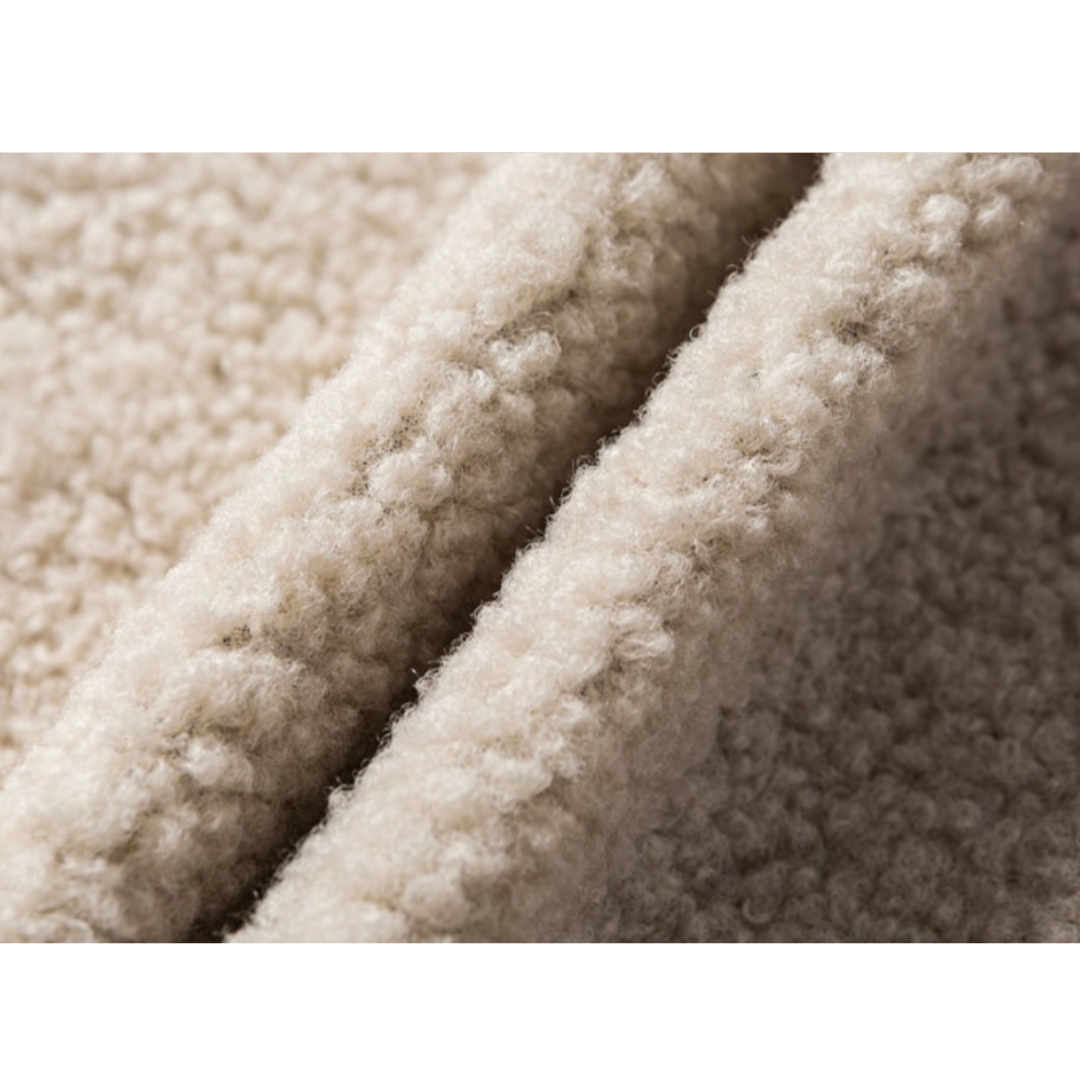 リバーシブル　バイカラー　ボアフリース　ジャケット　N912