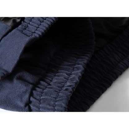 PUレザーカラー　ジャケット　N1139