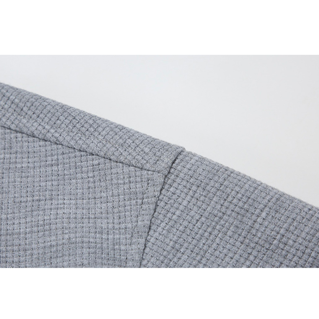 ワッフル裏毛　カーディガン　N1283