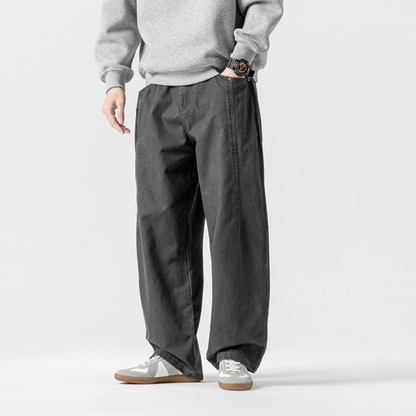 ステッチタック　チノ　ワイドパンツ　N1240