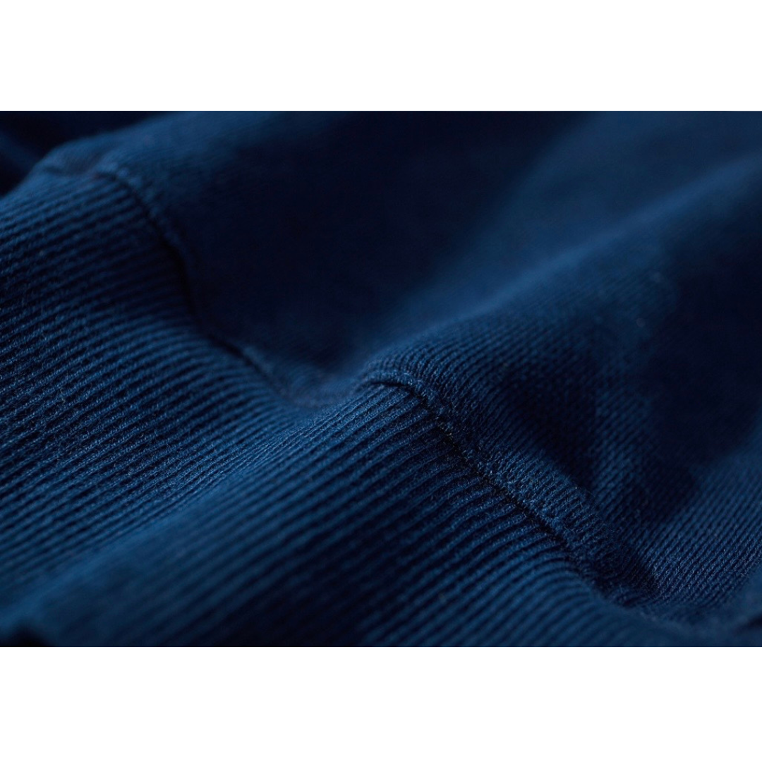 インディゴ染料め　クルーネックスウェット　N1321