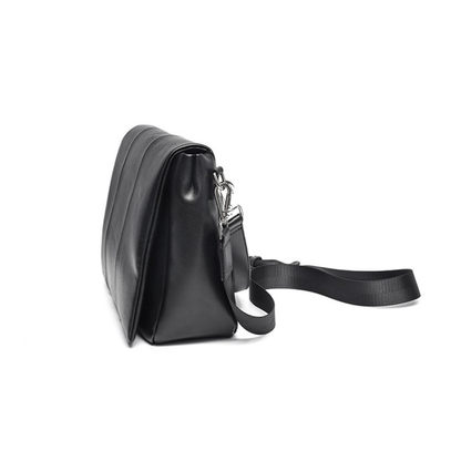 ２WAY　PUレザー　パネルステッチ　ショルダーバッグ　N1201